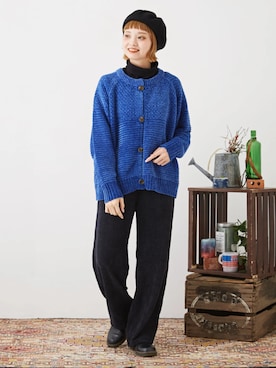 CUBE SUGARさん（レディース・155cm）の秋コーディネート