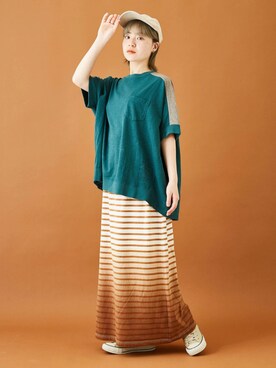 CUBE SUGARさん（レディース・154cm）の秋コーディネート