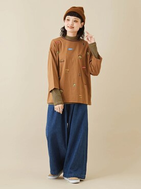 CUBE SUGARさん（レディース・155cm）の秋コーディネート