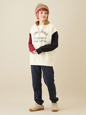 CUBE SUGARさん（レディース・155cm）の秋コーディネート