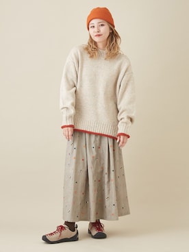 CUBE SUGARさん（レディース・156cm）の秋コーディネート