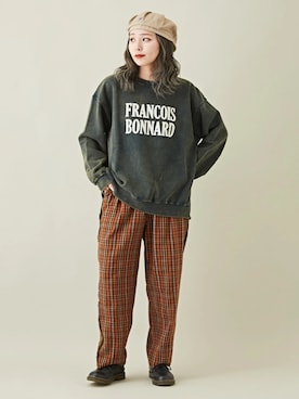 CUBE SUGARさん（レディース・156cm）の冬コーディネート