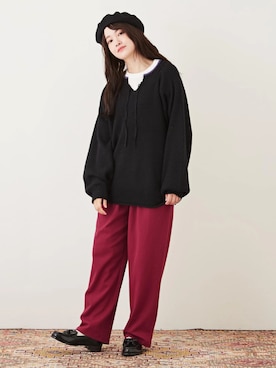 CUBE SUGARさん（レディース・158cm）の秋コーディネート