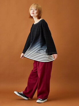 CUBE SUGARさん（レディース・154cm）の秋コーディネート