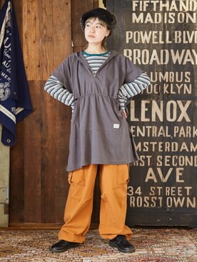 CUBE SUGARさん（レディース・154cm）の秋コーディネート