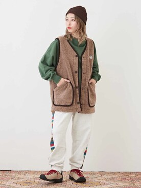 CUBE SUGARさん（レディース・156cm）の秋コーディネート