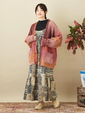 CUBE SUGARさん（レディース・158cm）の秋コーディネート