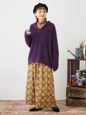 CUBE SUGARさん（レディース・155cm）の冬コーディネート