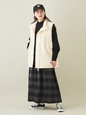 CUBE SUGARさん（レディース・156cm）の冬コーディネート