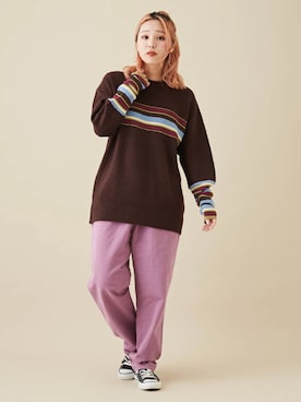 CUBE SUGARさん(レディース・156cm)の秋コーディネート