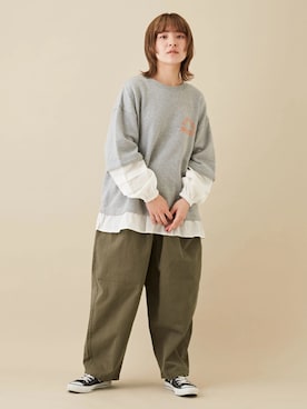 CUBE SUGARさん（レディース・154cm）の秋コーディネート