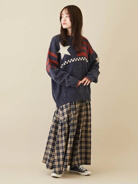 CUBE SUGARさん（レディース・158cm）の秋コーディネート