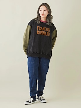 CUBE SUGARさん（レディース・156cm）の冬コーディネート