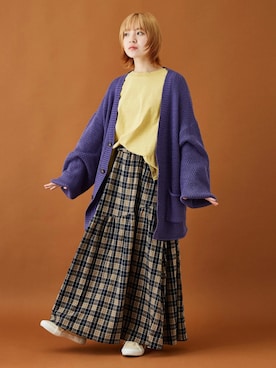 CUBE SUGARさん（レディース・154cm）の秋コーディネート