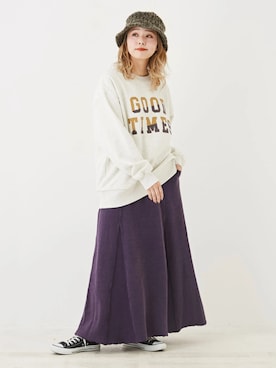 CUBE SUGARさん（レディース・156cm）の冬コーディネート