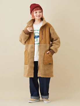 CUBE SUGARさん（レディース・155cm）の冬コーディネート