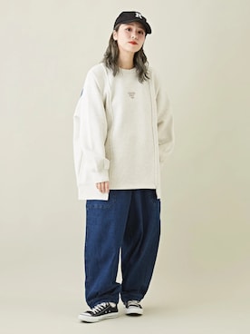 CUBE SUGARさん（レディース・156cm）の冬コーディネート