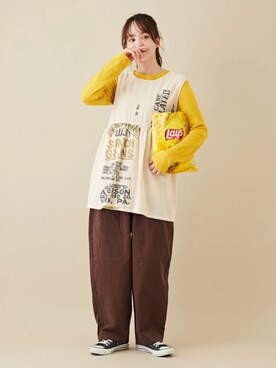 CUBE SUGARさん（レディース・158cm）の秋コーディネート