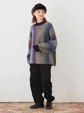 CUBE SUGARさん（レディース・155cm）の秋コーディネート