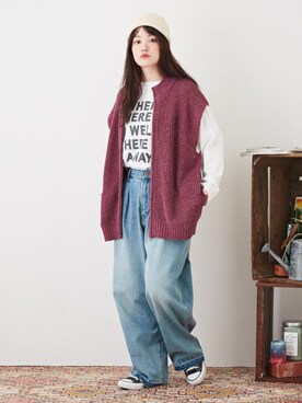 CUBE SUGARさん(レディース・158cm)の秋コーディネート