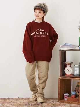 CUBE SUGARさん（レディース・155cm）の秋コーディネート