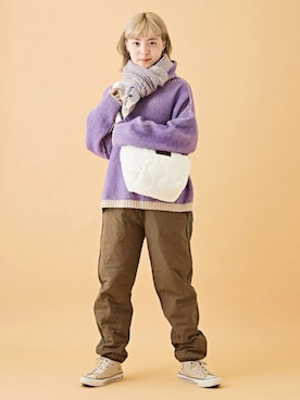 CUBE SUGARさん（レディース・154cm）の冬コーディネート