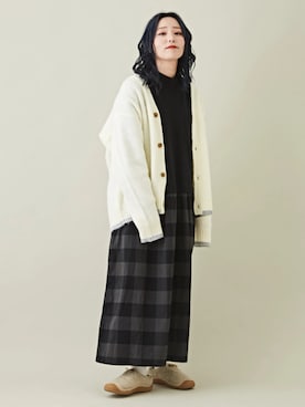 CUBE SUGARさん（レディース・156cm）の冬コーディネート