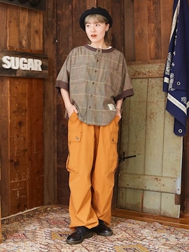 CUBE SUGARさん（レディース・154cm）の秋コーディネート