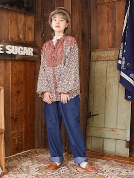 CUBE SUGARさん（レディース・154cm）の秋コーディネート