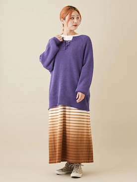 CUBE SUGARさん(レディース・156cm)の秋コーディネート