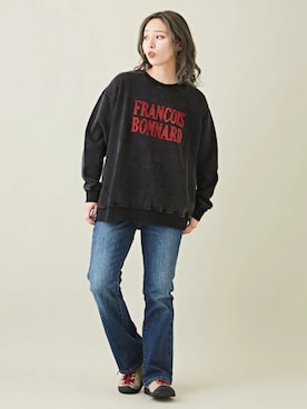 CUBE SUGARさん（レディース・156cm）の冬コーディネート