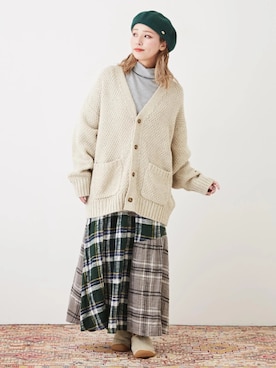 CUBE SUGARさん（レディース・156cm）の秋コーディネート