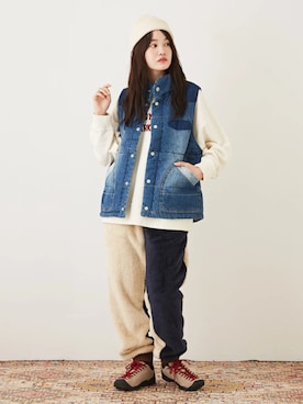 CUBE SUGARさん（レディース・158cm）の秋コーディネート