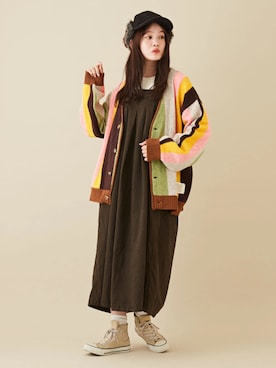 CUBE SUGARさん(レディース・158cm)の秋コーディネート