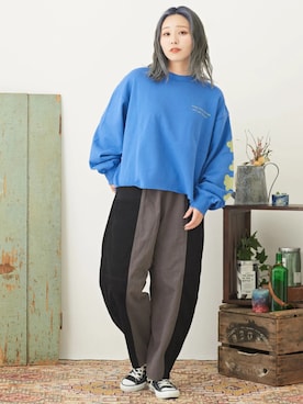 CUBE SUGARさん（レディース・156cm）の秋コーディネート