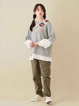 CUBE SUGARさん（レディース・158cm）の秋コーディネート