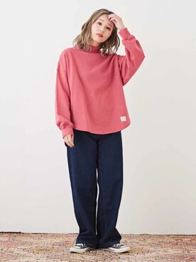 CUBE SUGARさん（レディース・156cm）の秋コーディネート