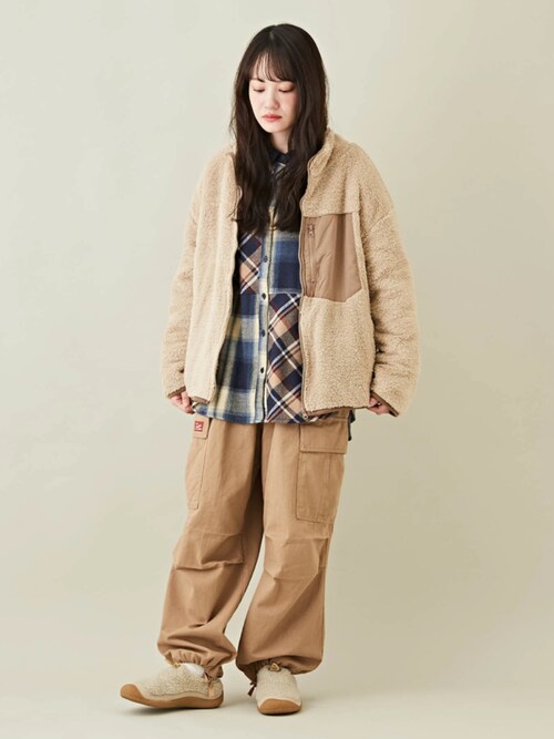 CUBE SUGARCUBE SUGARさんのカーゴパンツを使ったコーディネート  