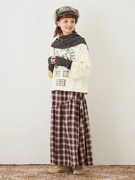 CUBE SUGARさん（レディース・155cm）の秋コーディネート