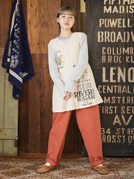 CUBE SUGARさん（レディース・154cm）の秋コーディネート