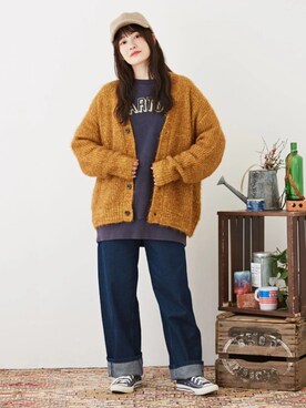 CUBE SUGARさん（レディース・158cm）の秋コーディネート