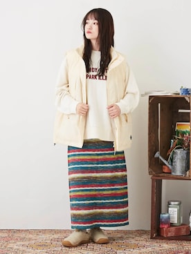 CUBE SUGARさん（レディース・158cm）の秋コーディネート