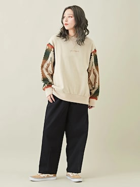 CUBE SUGARさん（レディース・156cm）の冬コーディネート