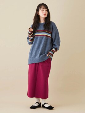 CUBE SUGARさん（レディース・158cm）の秋コーディネート