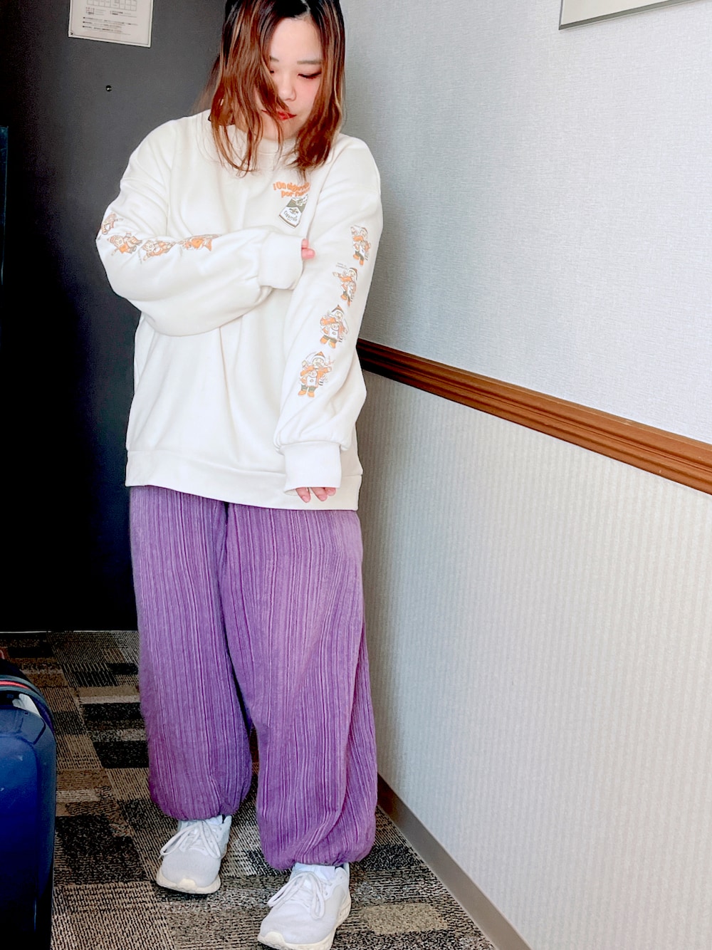 「チチカカ、チチカカコーデ、エケコ人形、エスニック、今日のコスメと服、ファッションを楽しもう、お洒落さんとつながりたい」｜「チチカカのアイテム（トップス、ホワイト系）」を使った、トーフさん（レディース・150cm）の秋コーディネートの1枚目の写真