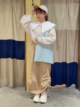 🧶yuna🧶さん(レディース・157cm)の春コーディネート