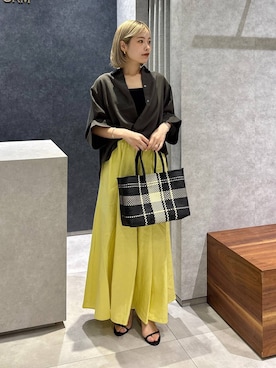 「アイテム（スカート）」を使った、nonko1996さん（レディース・155cm・20代）の春コーディネート