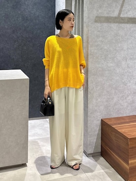 「アイテム（ハンドバッグ）」を使った、nonko1996さん（レディース・155cm）の夏コーディネート