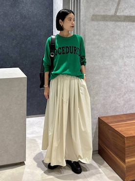 「アイテム（バックパック/リュック）」を使った、nonko1996さん（レディース・155cm・20代）の夏コーディネート