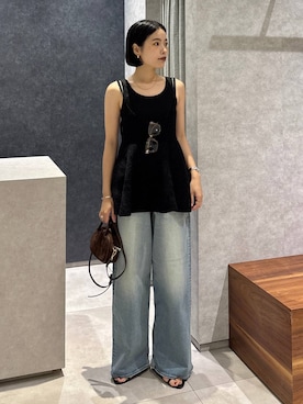 「BARNYARDSTORM（バンヤードストーム）のアイテム」を使った、nonko1996さん（レディース・155cm）の夏コーディネート